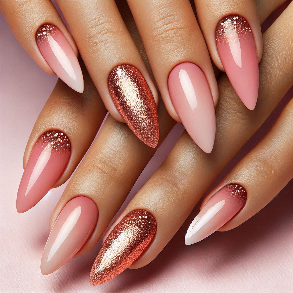 Classic Rose Gold Ombre