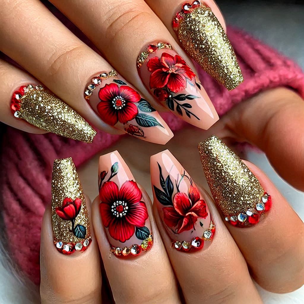 Glittered Garden Party