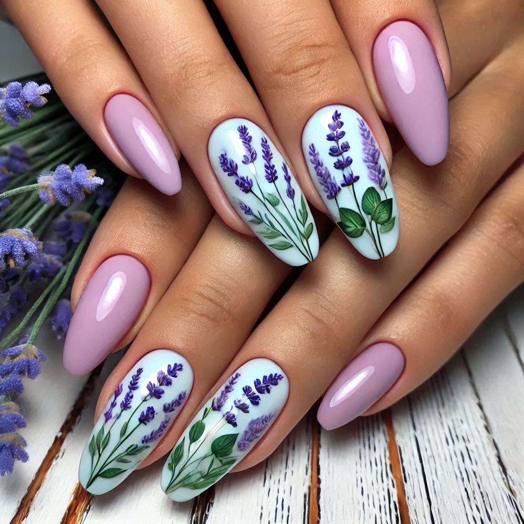 Lavender Blooms