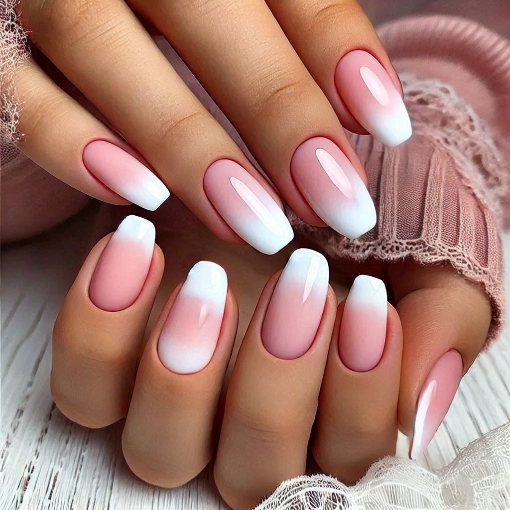Ombre French Tips