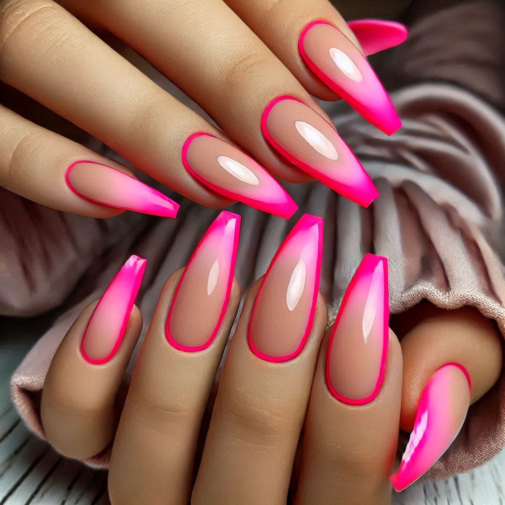 Big, Bold French Manicure