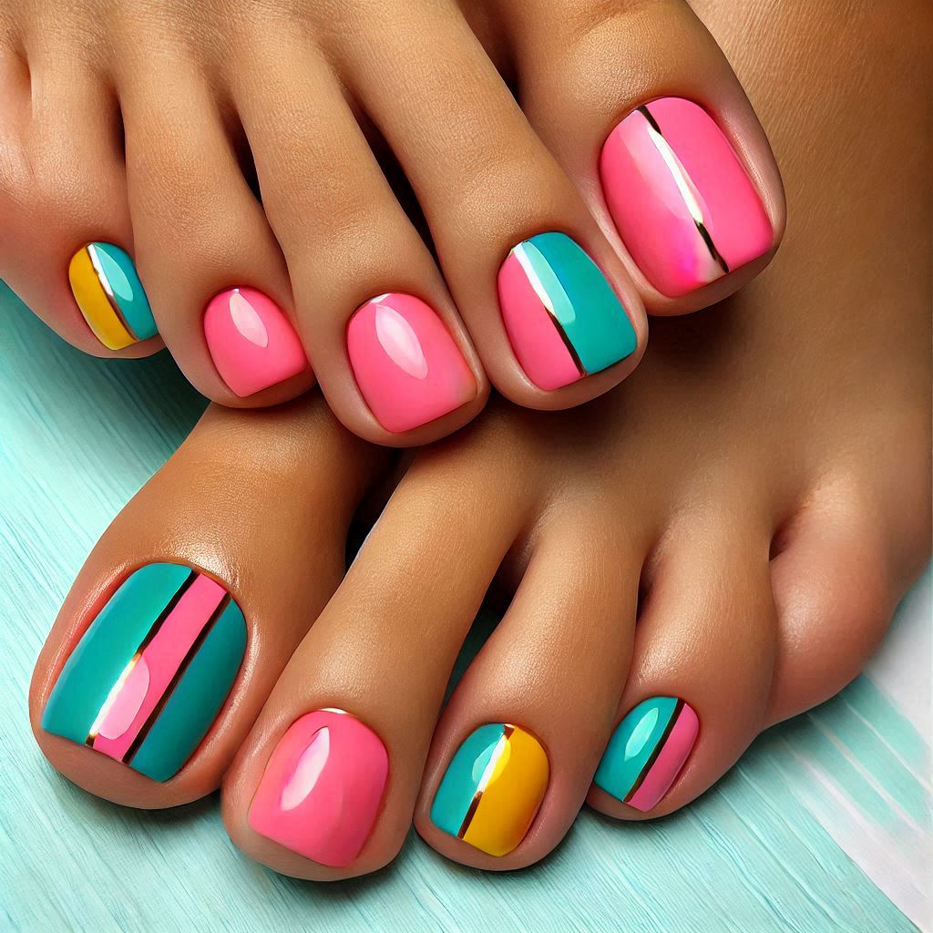 Color Block Toes