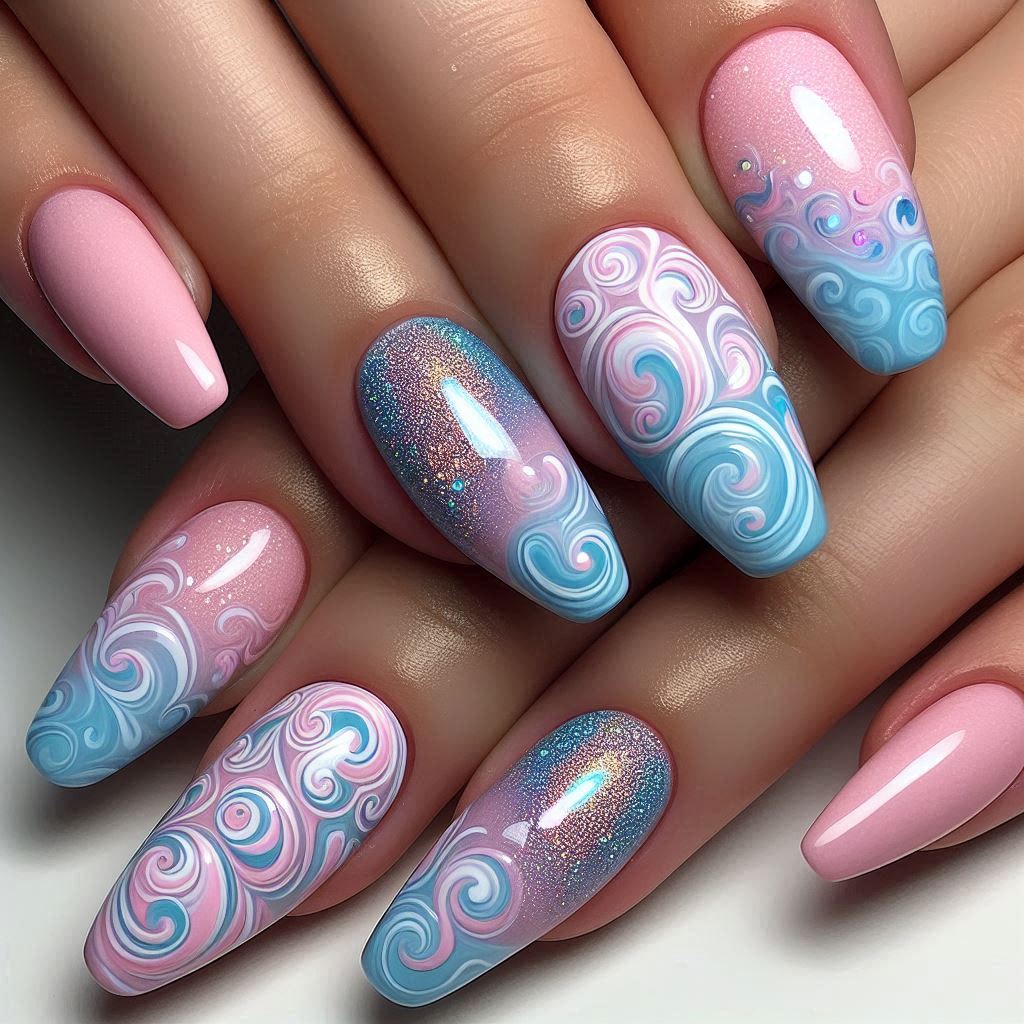 Cotton Candy Swirl