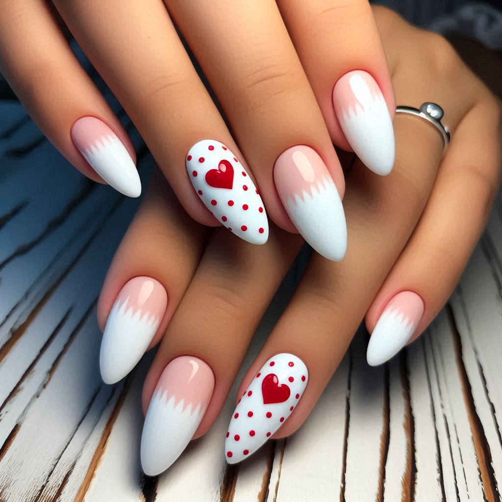 Dotted Half Hearts