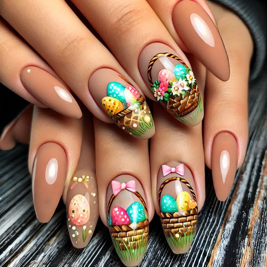 Easter Basket Nails