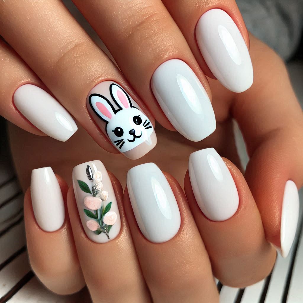 Easter Bunny Face