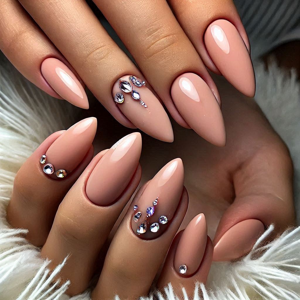 Flamingo Pink Nails