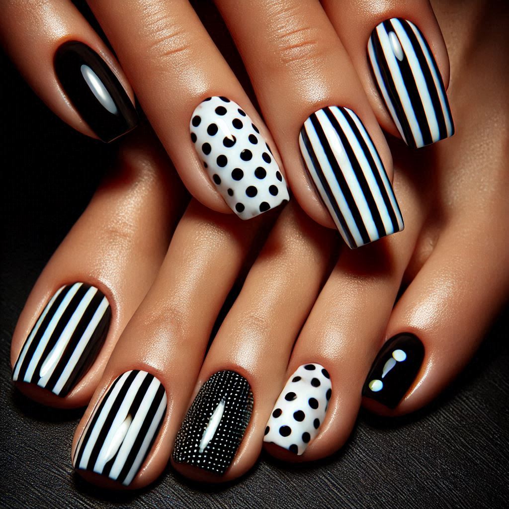 Funky Polka Dots & Stripes