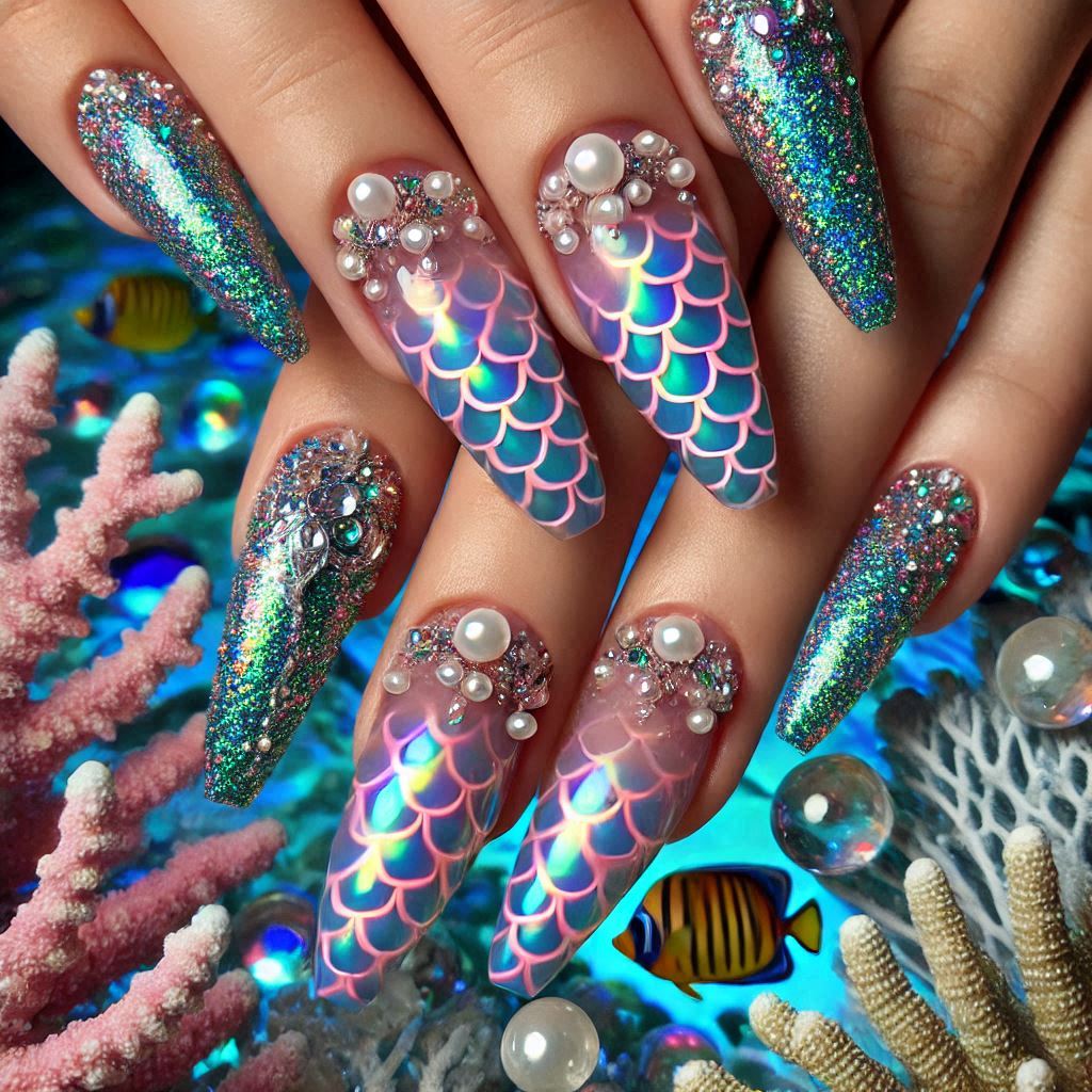 Mermaid Scales Sparkle