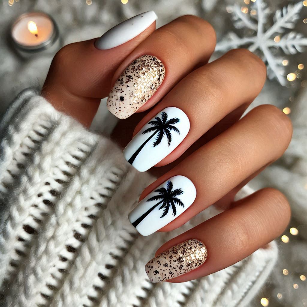 Palm Tree Silhouettes