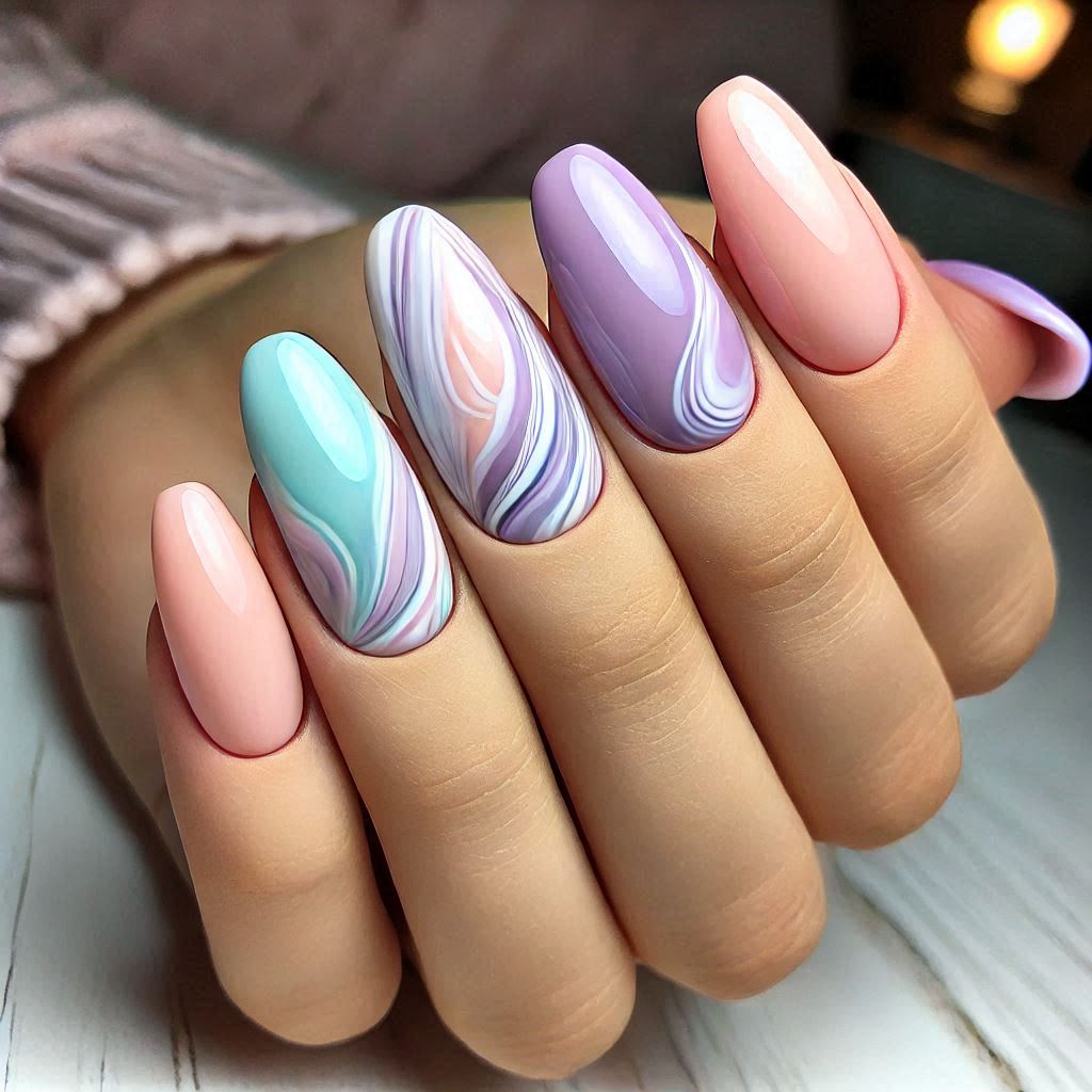 Pastel Ombre Swirls
