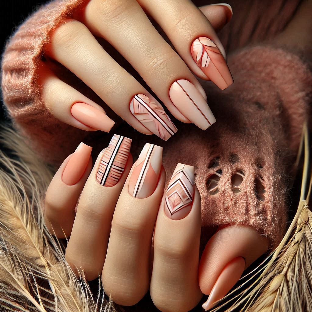 Peachy Negative Space
