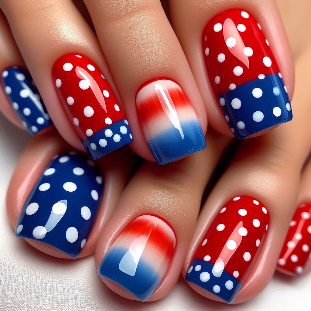 Polka Dot Pop Toes