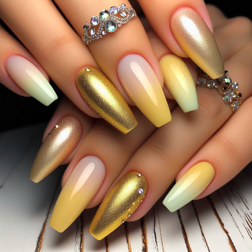 Royal Lemon Ombre