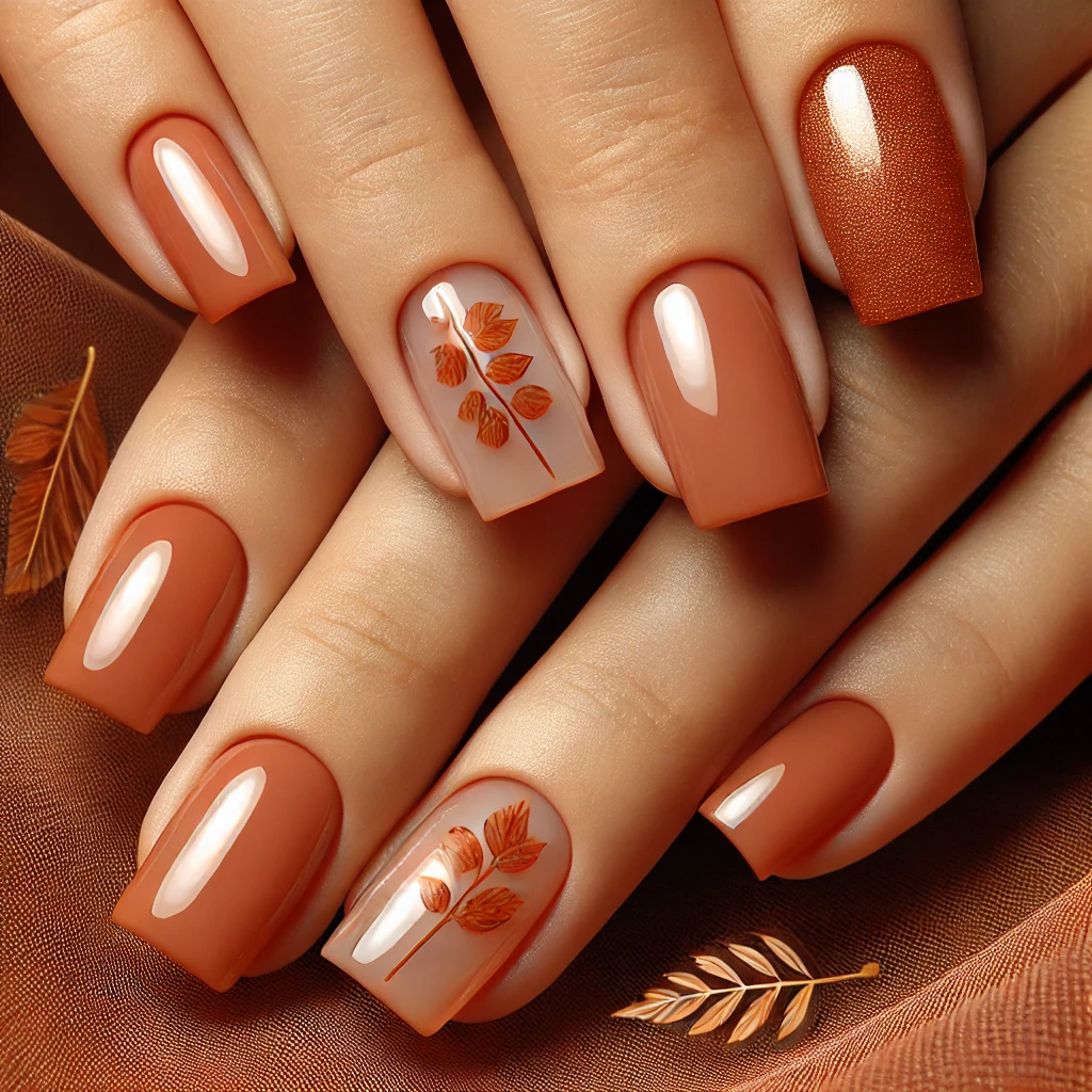 Shimmering Amber Fall