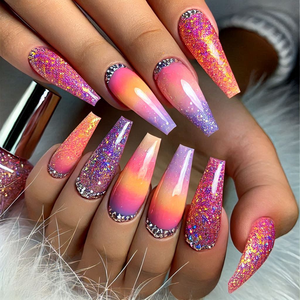 Sunset Beach Nails
