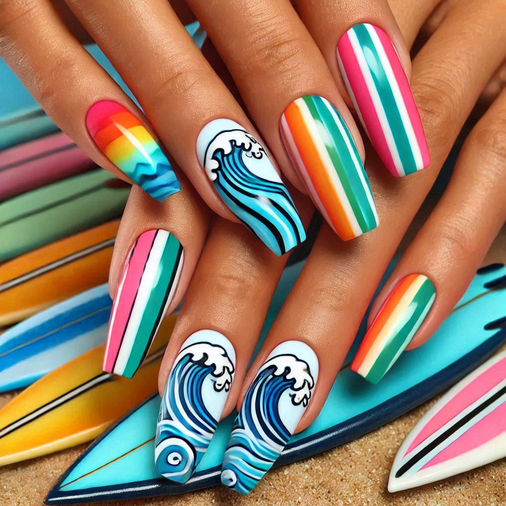 Surfboard Stripes