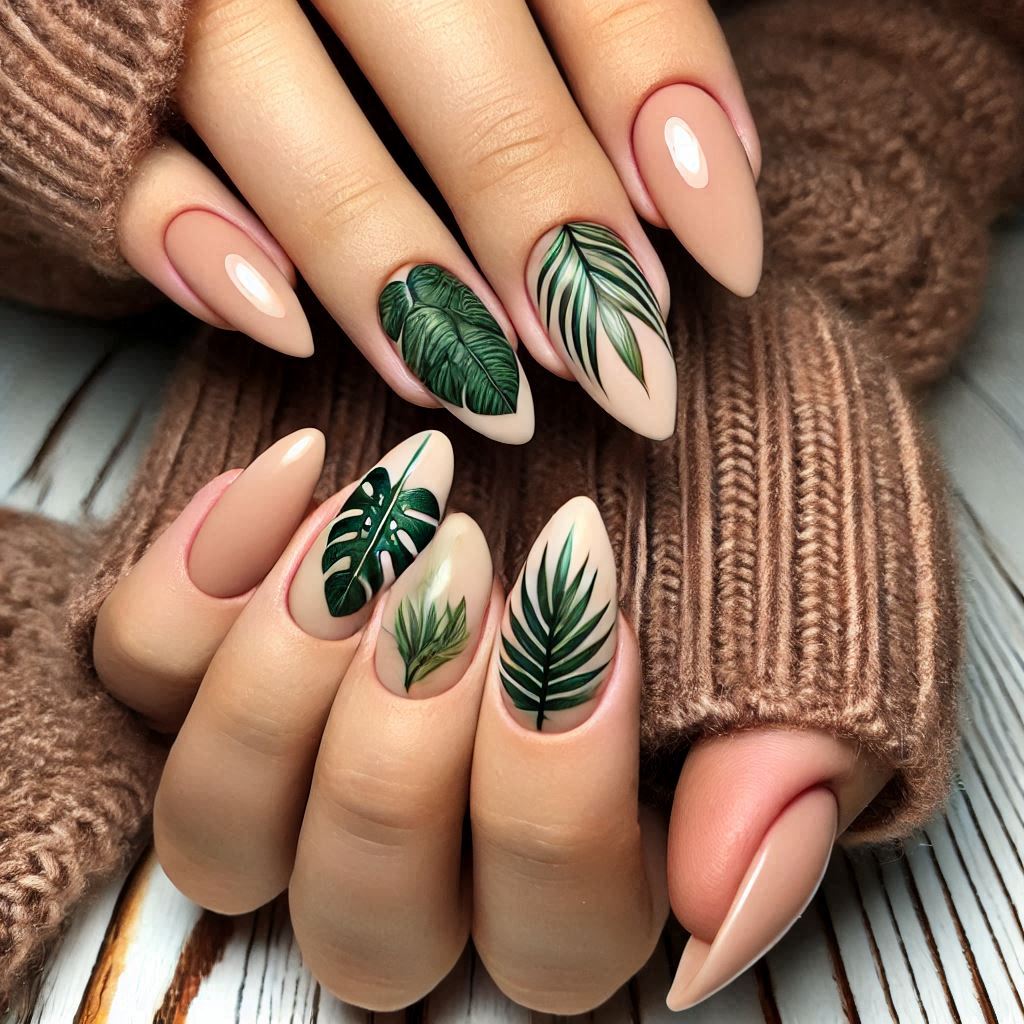 Tropical Leaf Print