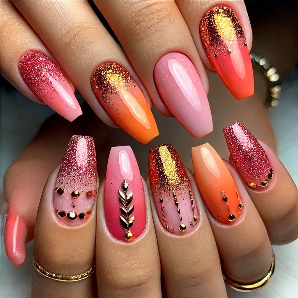 Tropical Sunset Ombre