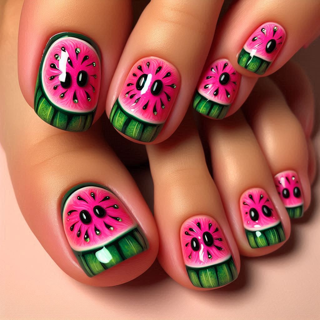 Watermelon Toes